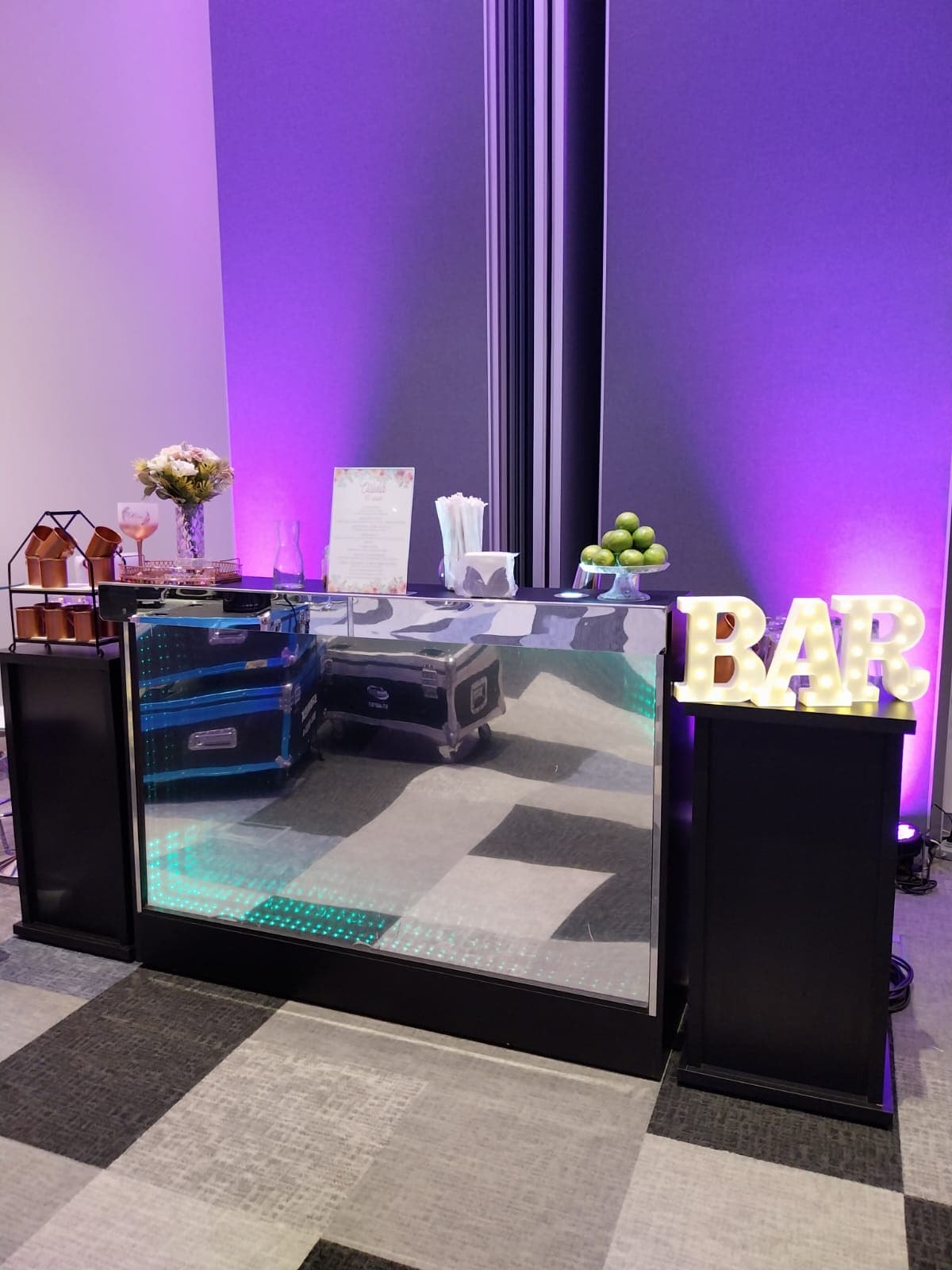 Balcão LED Infinity